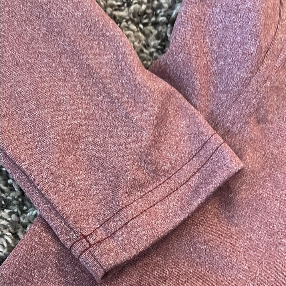 The North Face Women's Rose Pink Half-Zip Sweatshirt - Picture 6 of 8